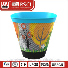 Hot Selling In-Mold labeling Plastic Flower Pot